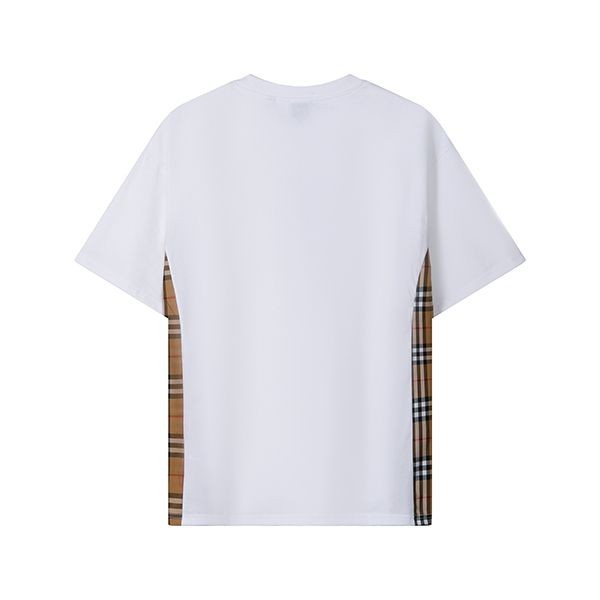 目を惹く逸品！バーバリー★ヴィンテージチェックディテール Tシャツ 偽物 Baz76952